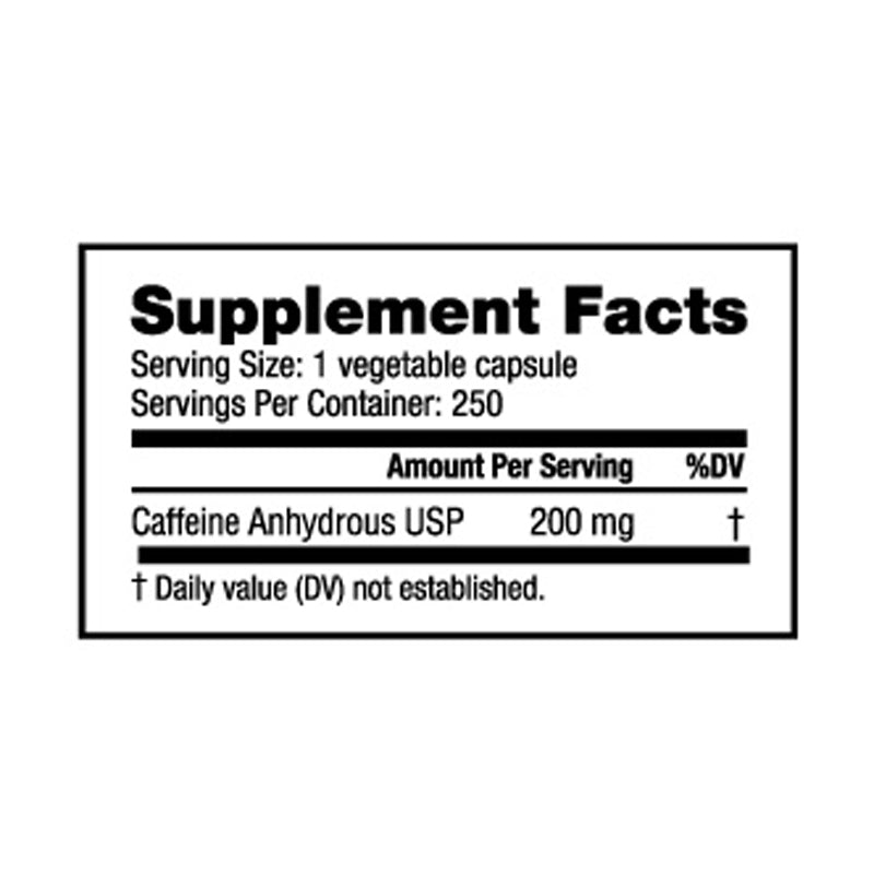 Caffeine Anhydrous Capsules
