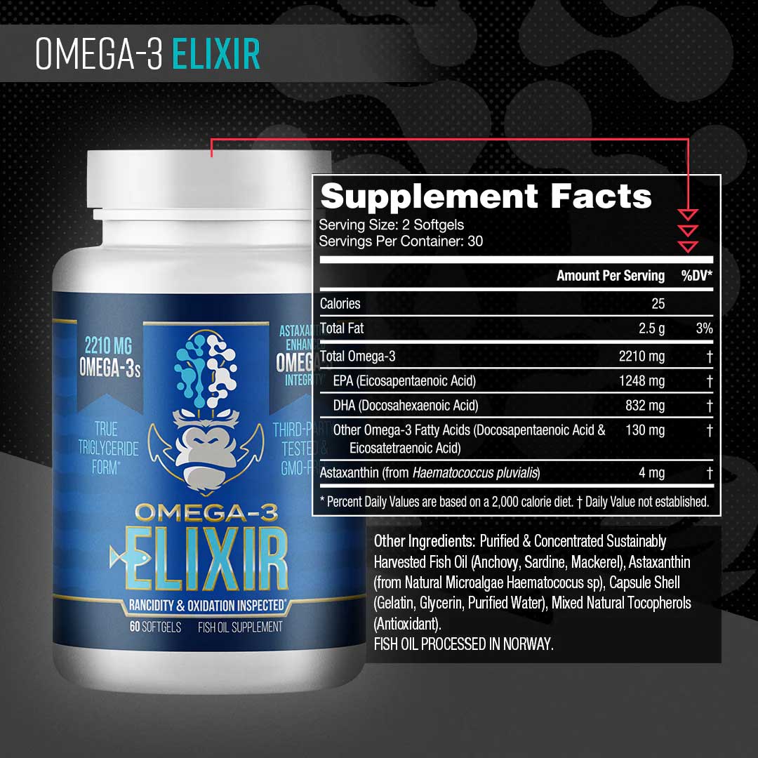 Gorilla Mind Omega-3 Elixir™