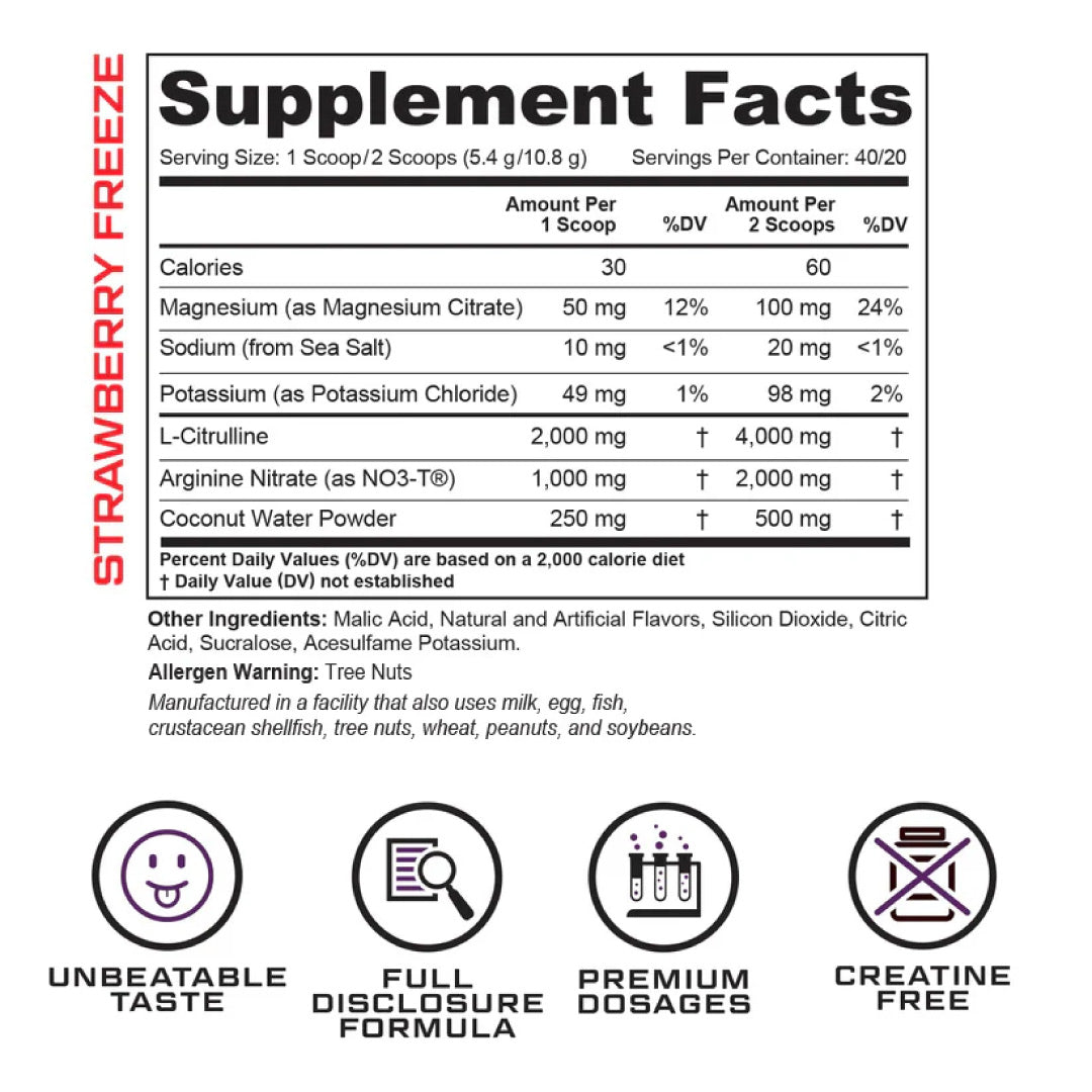 Amplify 2.0 Pump Pre Workout