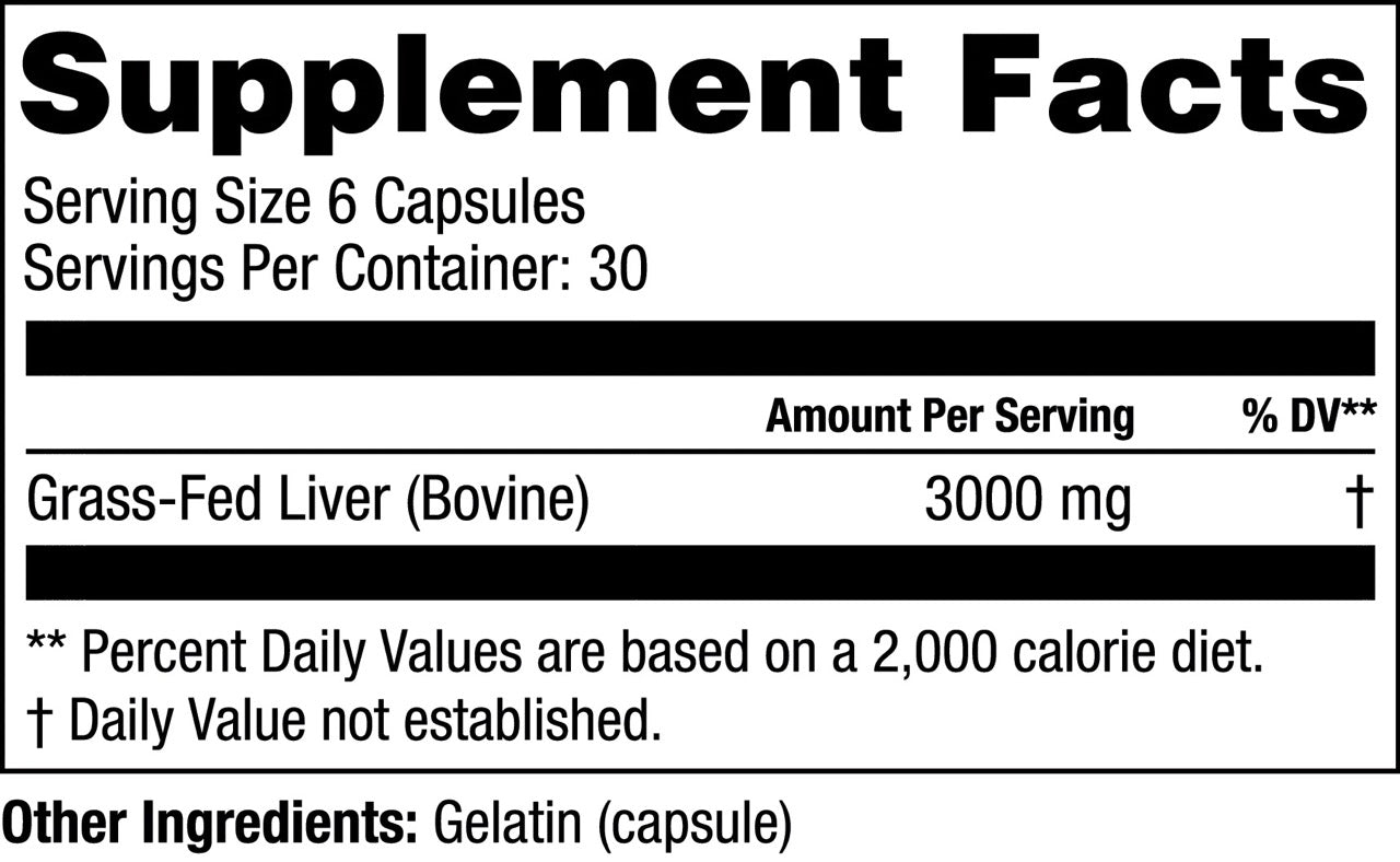 Gorilla Mind Beef Liver