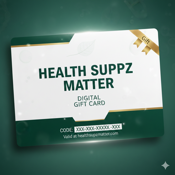 Health Suppz Matter Gift Card
